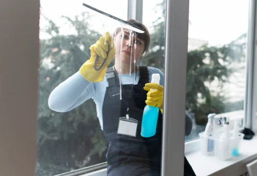 Nettoyage de vitres intérieures et extérieures à Aubréville